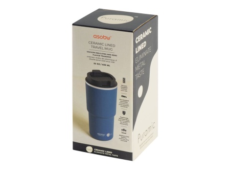 Вакуумная термокружка с  керамическим покрытием Pick-Up, 650 мл