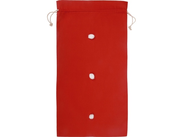 Мешок подарочный с помпонами Мешок подарочный с помпонами