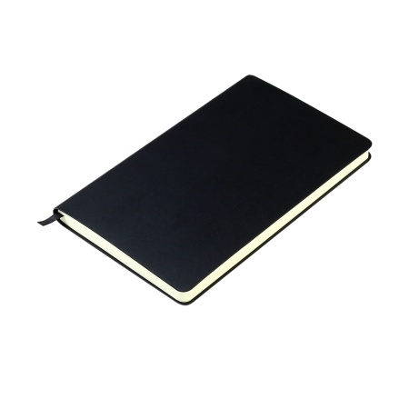 Блокнот A5 "Molto" c линованными страницами, черный Блокнот A5 "Molto" c линованными страницами, черный