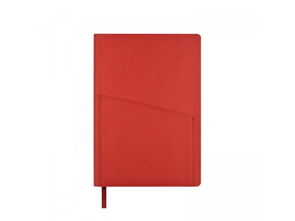 Ежедневник недатированный А5 Barcelona, красный Ежедневник недатированный А5 Barcelona, красный