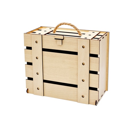 Чемоданчик ламинированный из HDF 19*23*11,5 см