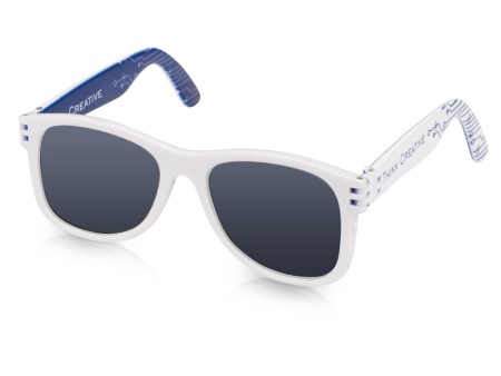 Очки солнцезащитные Shift для двухсторонней запечатки, белый