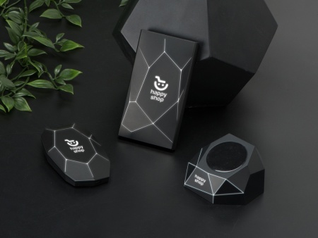 Портативная колонка Geo, 5 цветов подсветки