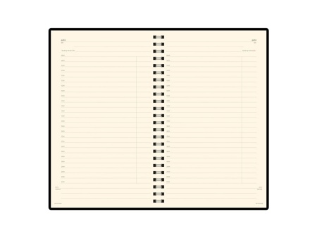 Ежедневник А5 недатированный Milano, темно-синий Ежедневник А5 недатированный Milano, темно-синий