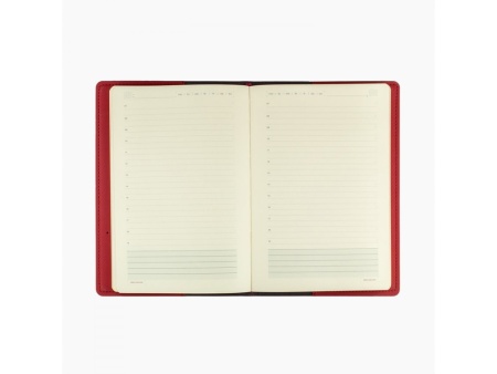 Ежедневник недатированный А5  Oxford, бордовый Ежедневник недатированный А5  Oxford, бордовый