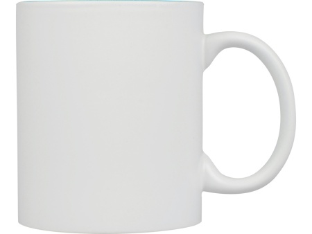 Кружка с покрытием для гравировки Subcolor W, белый/голубой