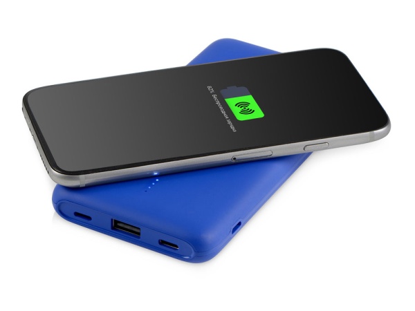 Внешний беспроводной аккумулятор с подсветкой лого Reserve X, 8000 mAh