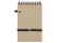 Блокнот Toledo S с обложкой из пшеницы и пластика Блокнот Toledo S с обложкой из пшеницы и пластика