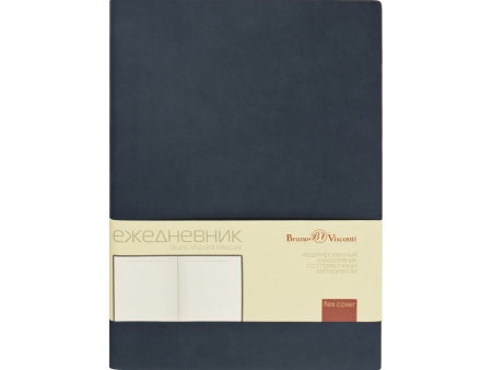 Ежедневник А5 недатированный Mercury, темно-синий Navy Ежедневник А5 недатированный Mercury, темно-синий Navy