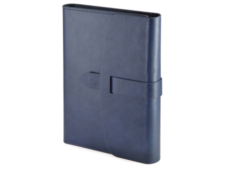 Ежедневник недатированный А5 Senate с магнитным клапаном, синий Ежедневник недатированный А5 Senate с магнитным клапаном, синий