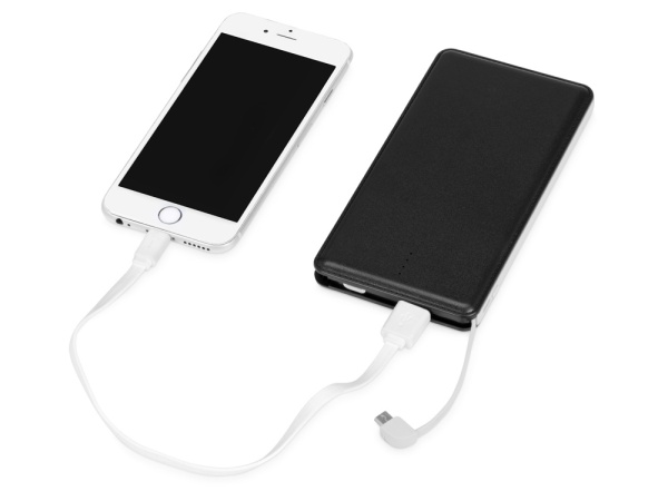 Портативное зарядное устройство Стор, 10000 mAh, черный