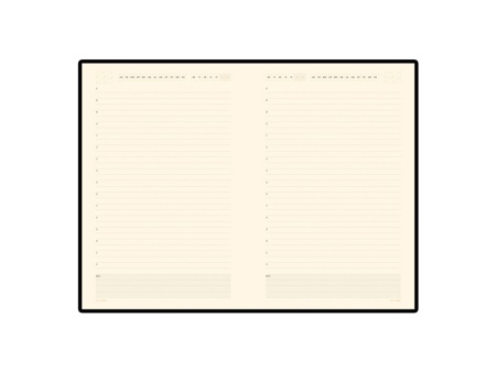 Ежедневник А5 недатированный Monaco, коричневый Ежедневник А5 недатированный Monaco, коричневый