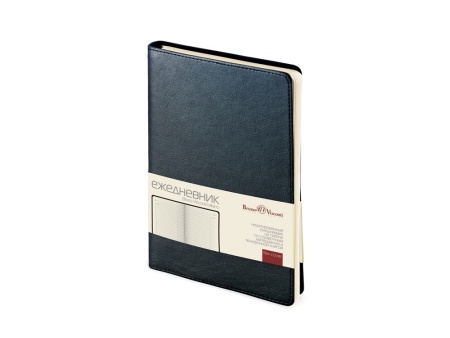 Ежедневник А5 недатированный Milano, черный Ежедневник А5 недатированный Milano, черный