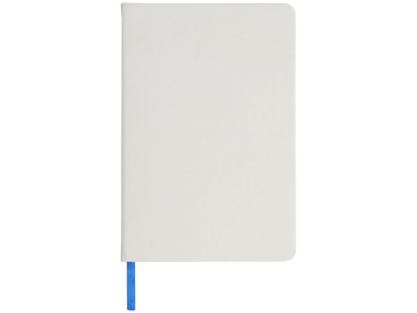 Блокнот Spectrum A5 с белой бумагой и цветной закладкой, белый/ярко-синий Блокнот Spectrum A5 с белой бумагой и цветной закладкой, белый/ярко-синий