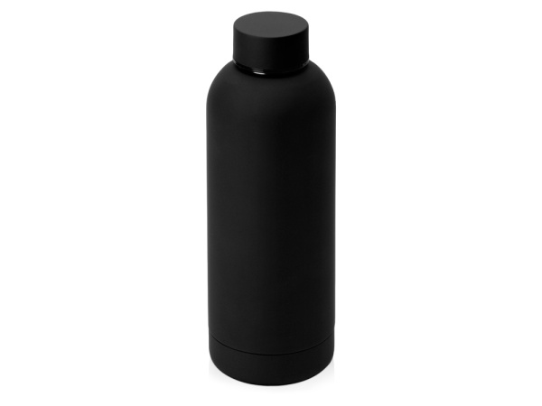 Вакуумная термобутылка Cask Waterline, soft touch, 500 мл, черный Вакуумная термобутылка Cask Waterline, soft touch, 500 мл, черный