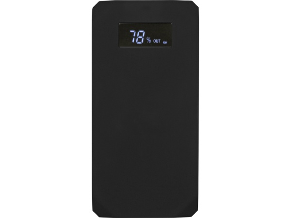 Портативное зарядное устройство Quickr с функцией быстрой зарядки, 10000 mAh, черный