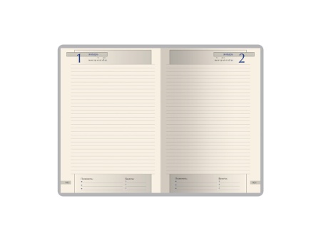 Ежедневник полудатированный А5 Windsor, черный Ежедневник полудатированный А5 Windsor, черный