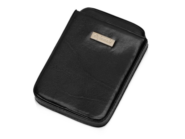 Футляр для визиток, кредитных и дисконтных карт Diplomat (черный) Футляр для визиток, кредитных и дисконтных карт Diplomat (черный)