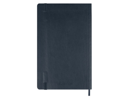 Записная книжка Moleskine Classic Soft (в линейку), Large (13х21см), сапфировый синий Записная книжка Moleskine Classic Soft (в линейку), Large (13х21см), сапфировый синий