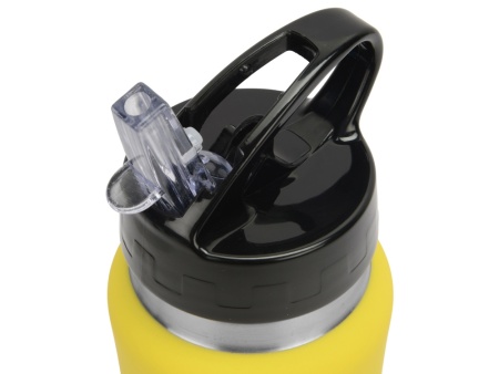 Бутылка спортивная Коста-Рика 600мл, желтый