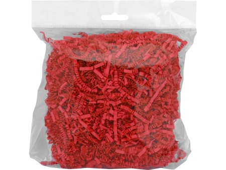 Бумажный наполнитель, 50 г., красный Бумажный наполнитель, 50 г., красный