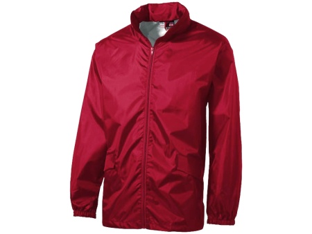 Ветровка Miami мужская с чехлом, красный Ветровка Miami мужская с чехлом, красный