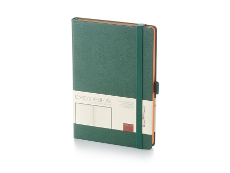 Ежедневник А5 недатированный Monaco, зеленый Ежедневник А5 недатированный Monaco, зеленый