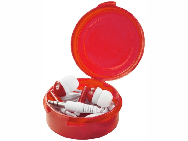 Наушники Versa, красный