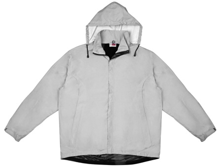 Куртка мужская с капюшоном Wind, серебристый Куртка мужская с капюшоном Wind, серебристый