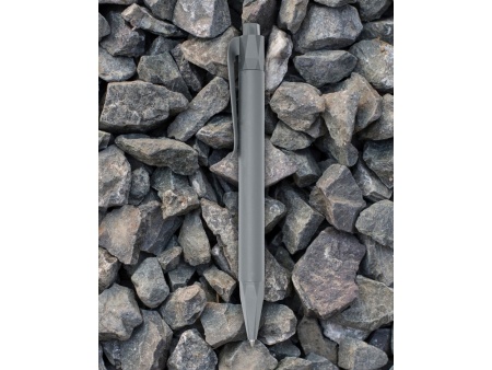 Шариковая ручка Terra из кукурузного пластика, серый Шариковая ручка Terra из кукурузного пластика, серый