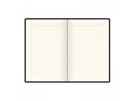 Ежедневник недатированный А5 Boston, оранжевый Ежедневник недатированный А5 Boston, оранжевый