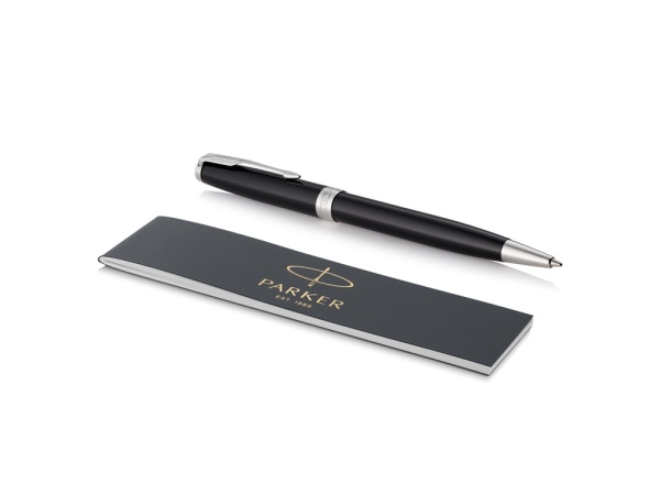 Ручка шариковая Parker Sonnet Core Black Lacquer CT Ручка шариковая Parker Sonnet Core Black Lacquer CT