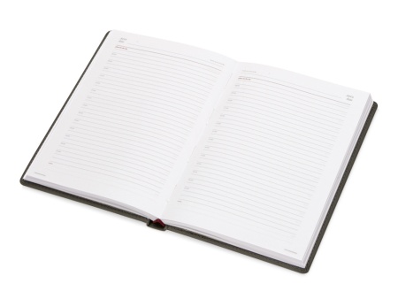 Ежедневник недатированный А5 Velvet, серый Ежедневник недатированный А5 Velvet, серый