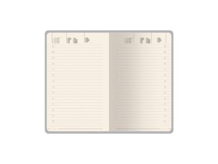 Ежедневник недатированный А5 Megapolis flex smart, серый Ежедневник недатированный А5 Megapolis flex smart, серый