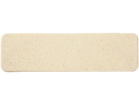 Набор столовых приборов Bamberg из бамбукового волокна, бежевый