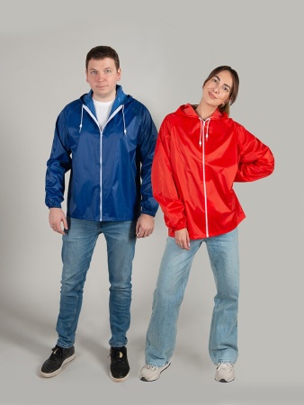 Короткий дождевик Maui из полиэстера, кл.синий Короткий дождевик Maui из полиэстера, кл.синий