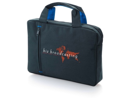 Сумка для документов Detroit, серо-синий/ярко-синий