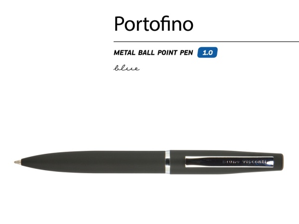 Ручка металлическая шариковая Portofino Ручка металлическая шариковая Portofino