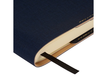 Ежедневник недатированный А5 Sorrento, темно-синий Ежедневник недатированный А5 Sorrento, темно-синий