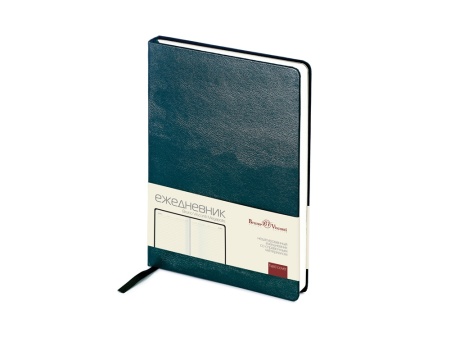 Ежедневник недатированный А5 Megapolis, зеленый Ежедневник недатированный А5 Megapolis, зеленый