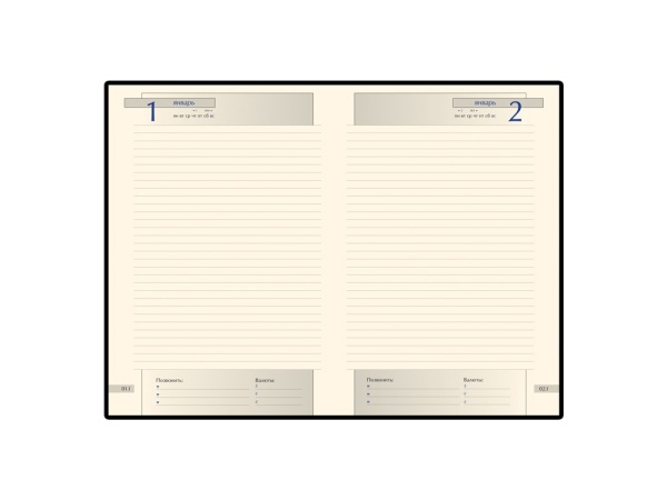 Ежедневник А5 полудатированный Imperium, коричневый (уголки и срез золото) Ежедневник А5 полудатированный Imperium, коричневый (уголки и срез золото)