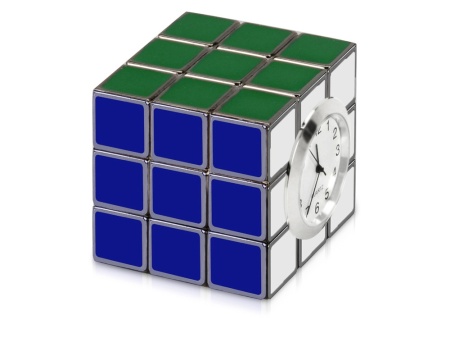 Часы Головоломка, разноцветный