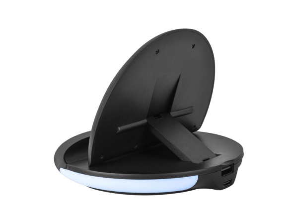 Часы-трансформер c беспроводной зарядкой Chronos, 15 Вт