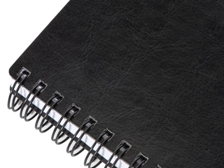 Блокнот А5 Fabrizio, черный Блокнот А5 Fabrizio, черный