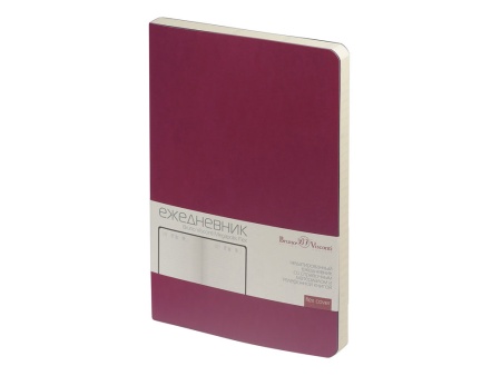 Ежедневник А5 недатированный Megapolis Flex, темно-розовый Ежедневник А5 недатированный Megapolis Flex, темно-розовый