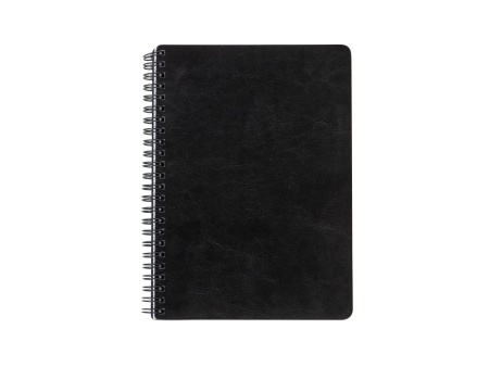 Блокнот А5 Fabrizio, черный Блокнот А5 Fabrizio, черный