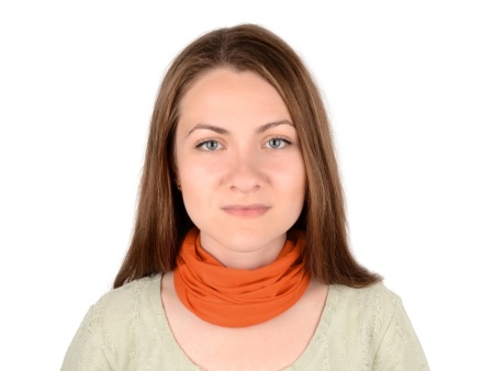 Снуд Farbe, оранжевый