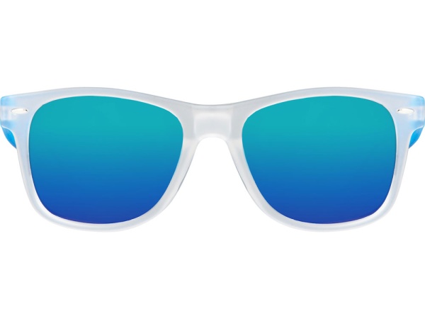 Очки солнцезащитные с зеркальными линзами Partymaker, синий