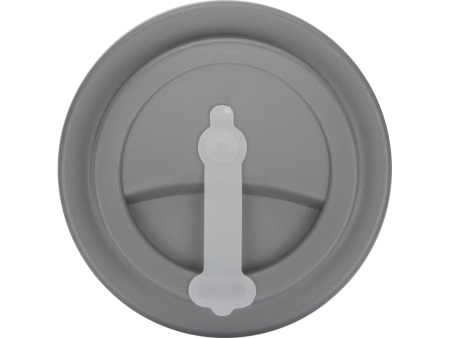 Пластиковый стакан Take away с двойными стенками и крышкой с силиконовым клапаном, 350 мл, белый/серый Пластиковый стакан Take away с двойными стенками и крышкой с силиконовым клапаном, 350 мл, белый/серый