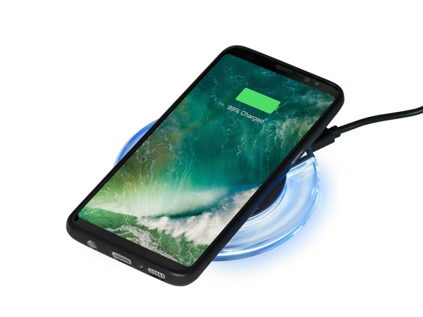 Беспроводное зарядное устройство Pod со светодиодной подсветкой